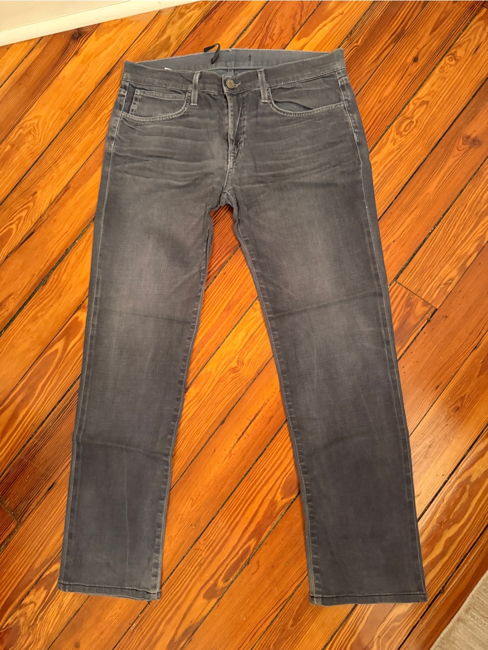 Joe's Jeans Men's Gray Slim Straight Jeans